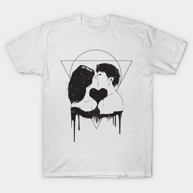 Cosmic love T-Shirt by soltib